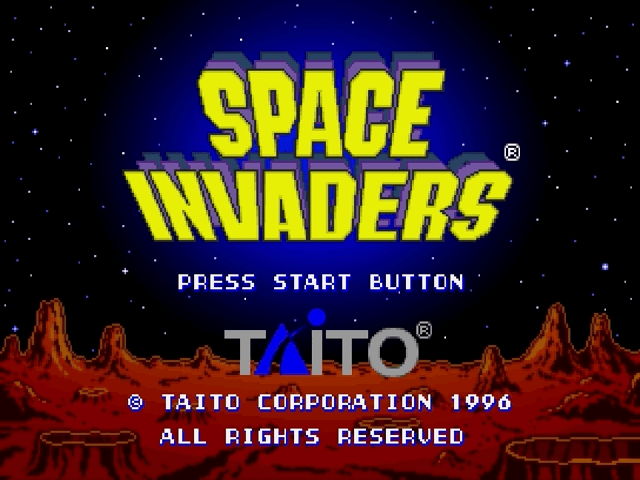 Space Invaders screenshot 3 for Sega Saturn